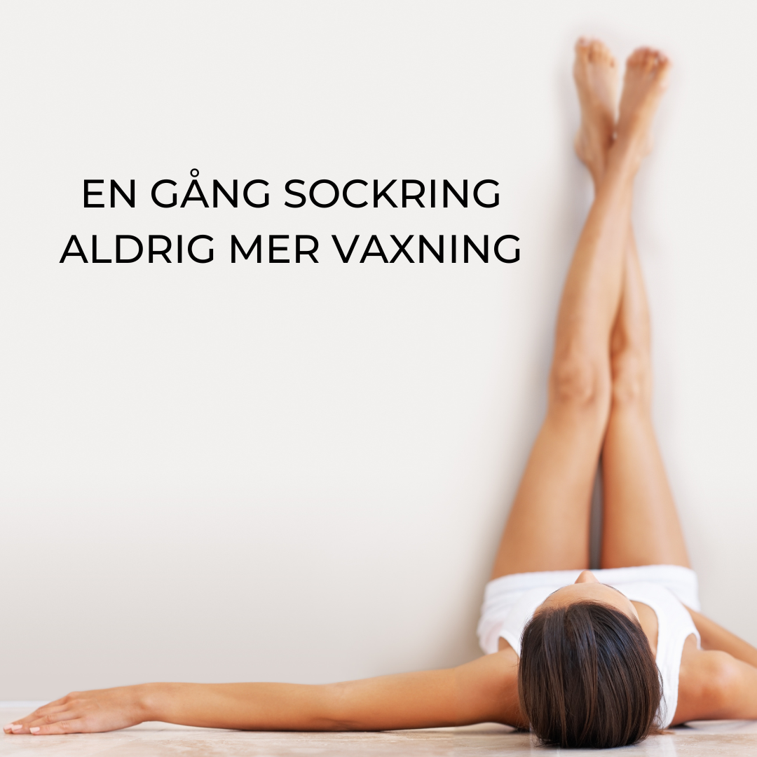 En gång sockring - Aldrig mer vaxning